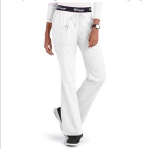 Greys anatomy white scrub pant